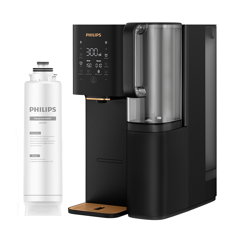 Dispensador de agua por ósmosis inversa Philips ADD6920BK