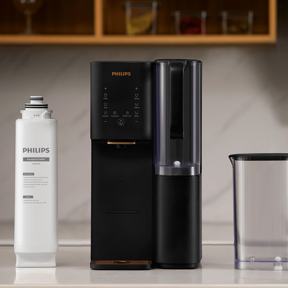Dispensador de agua por ósmosis inversa Philips ADD6920BK