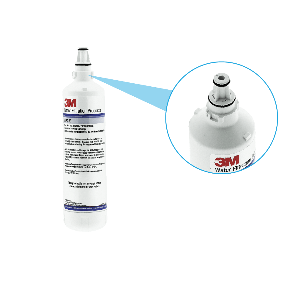 Cartucho vacío para limpieza 3M™ AP2-E / 47-225450