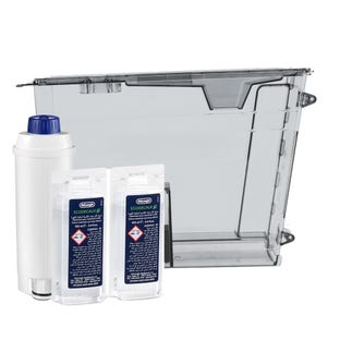 Set de mantenimiento para cafetera De'Longhi - depósito de agua + filtro de agua + descalcificador