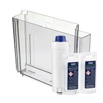 Kit mantenimiento cafetera Delonghi Depósito de agua + Filtro de agua + Descalcificador