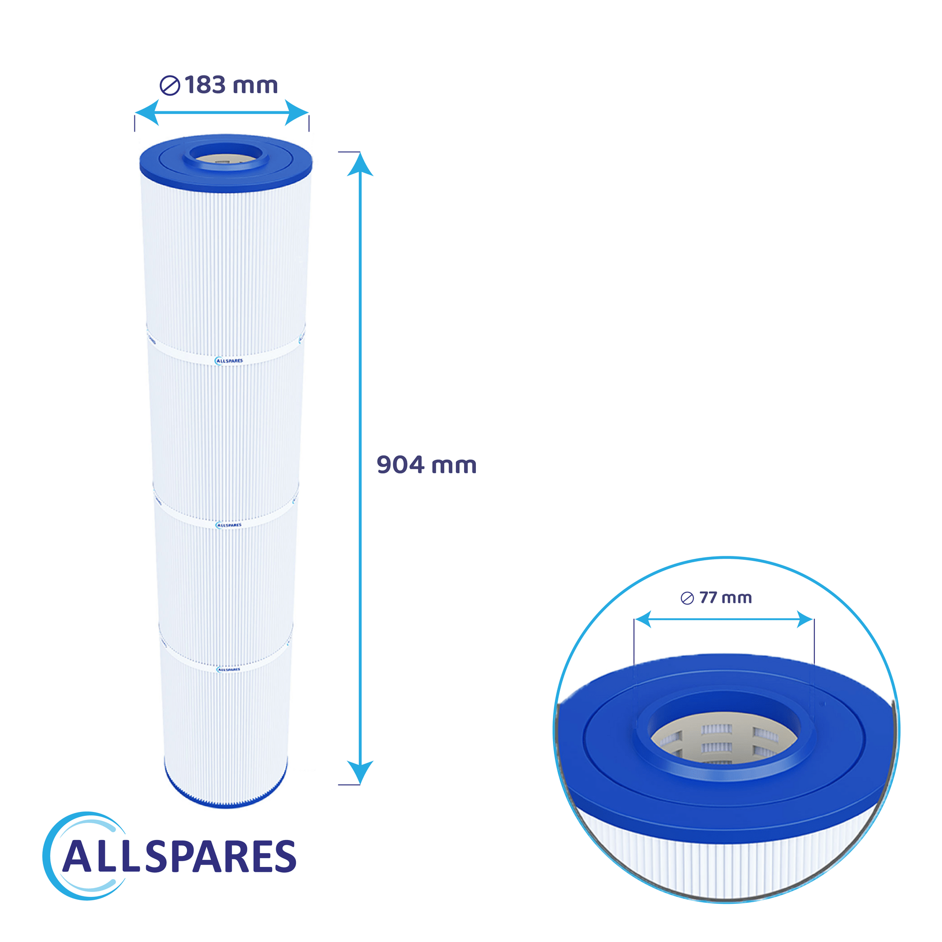 Filtro de agua piscina compatible con Emaux CF150 / CF150-CE / 914100449