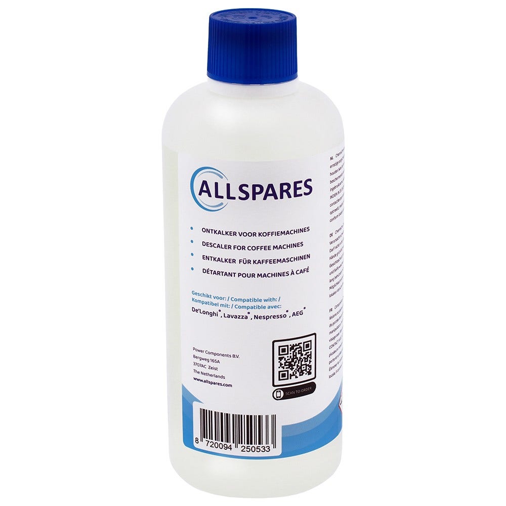 Descalcificador líquido compatible con SMEG CMAK01 (500ml)