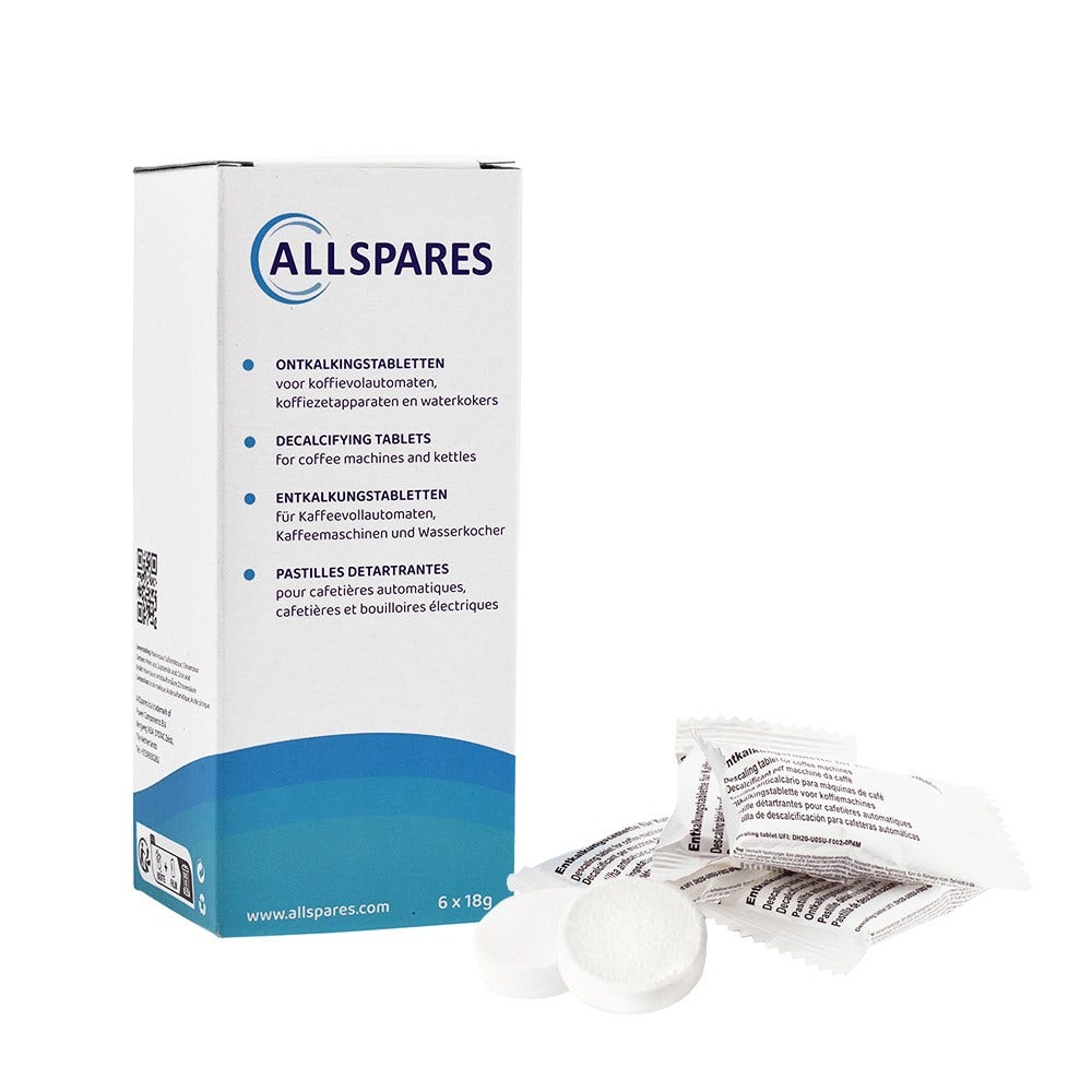 AllSpares Tabletas de descalcificación AS-411967 (6 uds.)