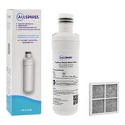 Set de recambio para filtro de aire y filtro de agua para frigorífico LT1000P compatible con LG
