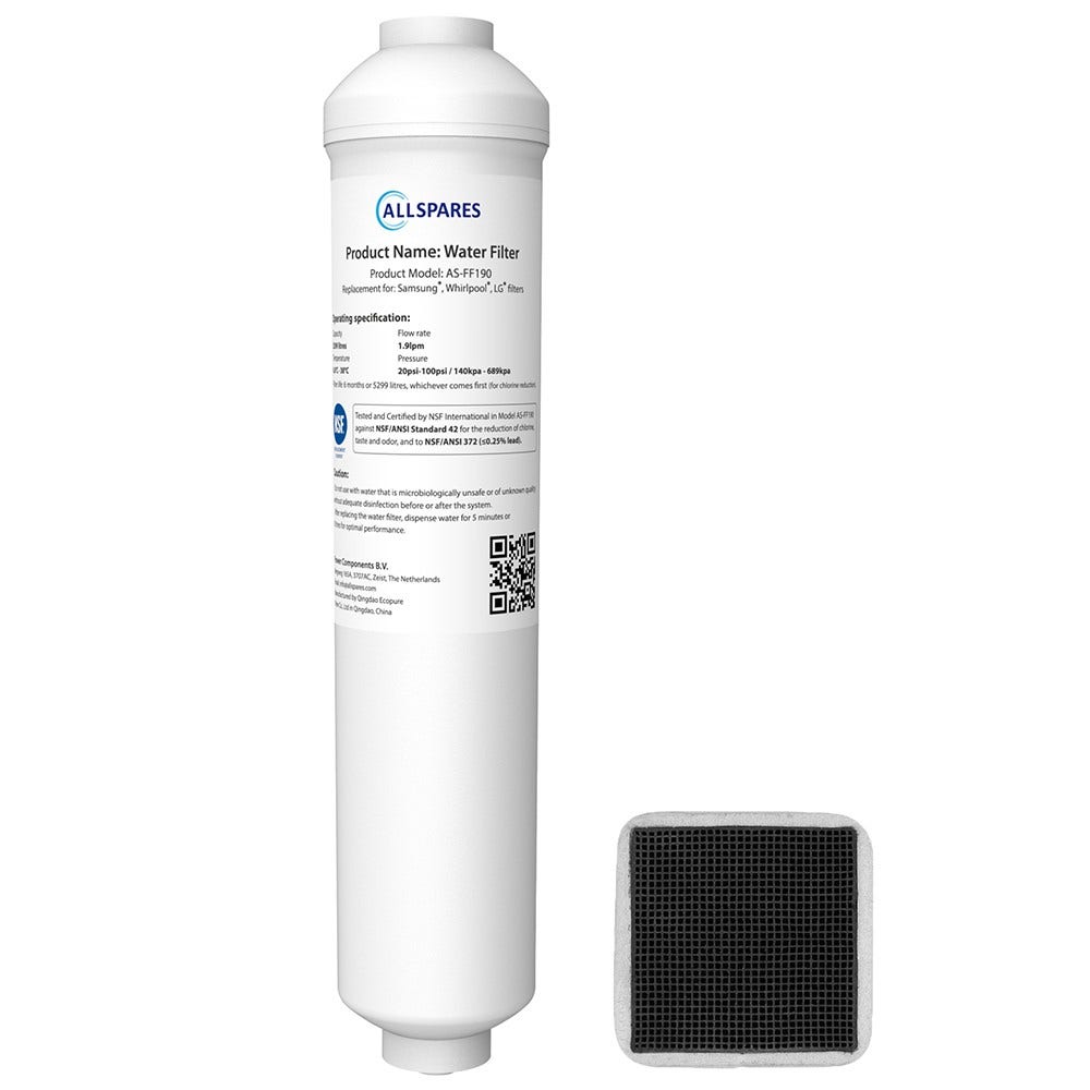 Kit de recambio Filtro de aire y Filtro de agua compatible con frigorífico Samsung