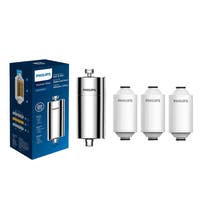 Filtro de Ducha Philips Cromado + 3 Filtros – Universal