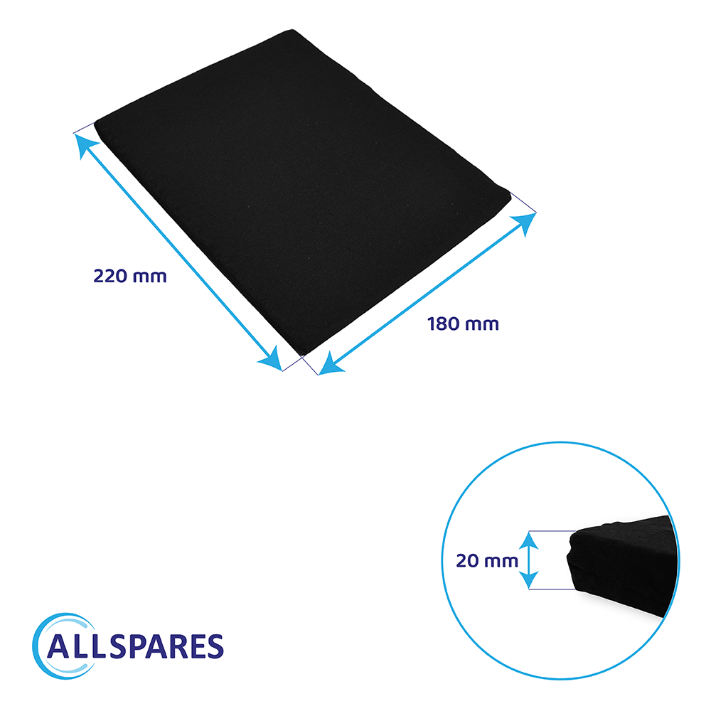 Filtro de carbono Lenoxx regenerable 1137 de AllSpares