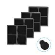 Filtro cerámico compatible con Elica NikolaTesla KIT0120952 (4 uds.)
