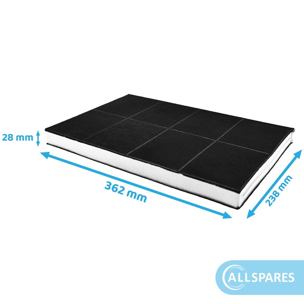Filtro de carbono compatible con Constructa 460008 / 00460008