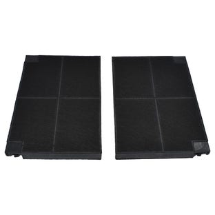 Filtro de carbono compatible con Franke 1120016758 (2 uds.)