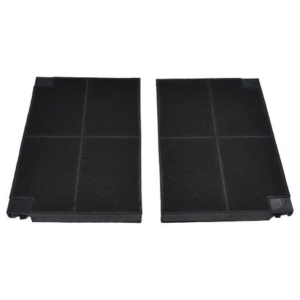 Filtro de carbono compatible con Zanker MCFE16 / 9029800621 (2 uds.)