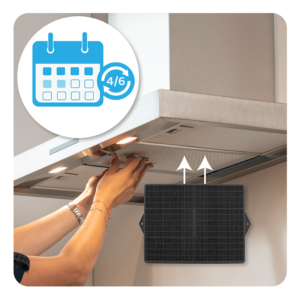 Filtro de carbono compatible con Electrolux Filtro de carbono Tipo 160 / E3CFE160
