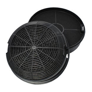 Filtro de carbono compatible con Electrolux MCFE12 / 9029800571 (2 uds.)