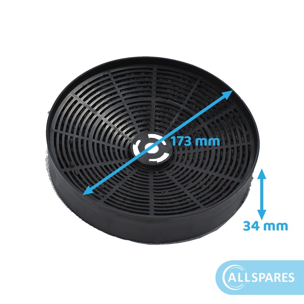 Filtro de carbono compatible con Turboair Filtro de carbono 9029793792 / MCFE41