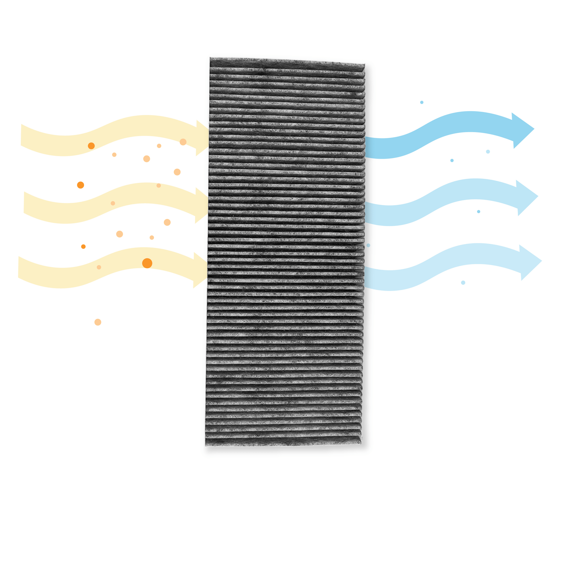 Filtro de carbono CleanAir compatible con Balay 11018621 / 11034172