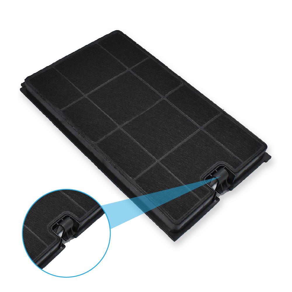 Filtro de carbono compatible con Küppersbusch 536191 / ZUB575