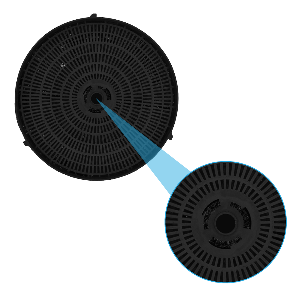 Filtro de carbono compatible con Thomson CFC0038668 (x2)
