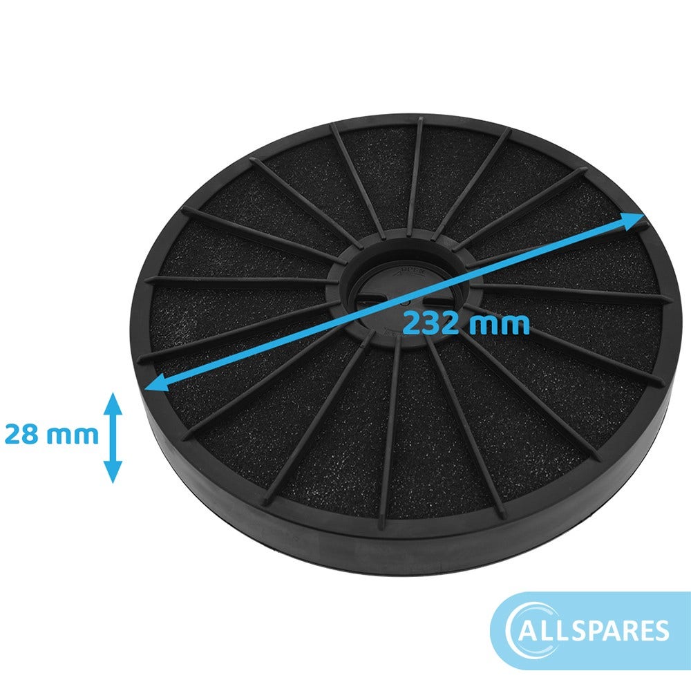 Filtro de carbono compatible con Corbero EFF54