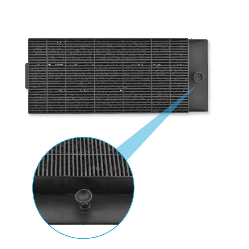 Filtro de carbono compatible con Tipo B / KF90