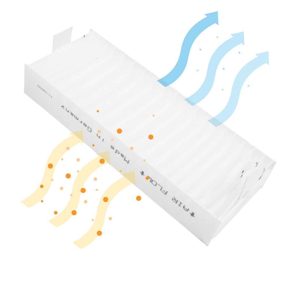 Filtro Acústico compatible con Gaggenau 17004801 / CA084010 (x4)
