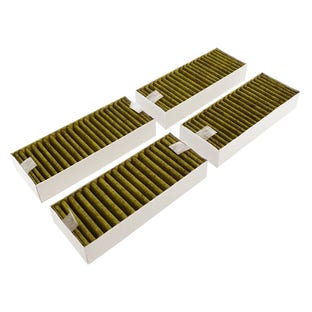 Filtro de carbono CleanAir Plus compatible con Bosch Serie 4 / Serie 6 / Serie 8 (4st.)