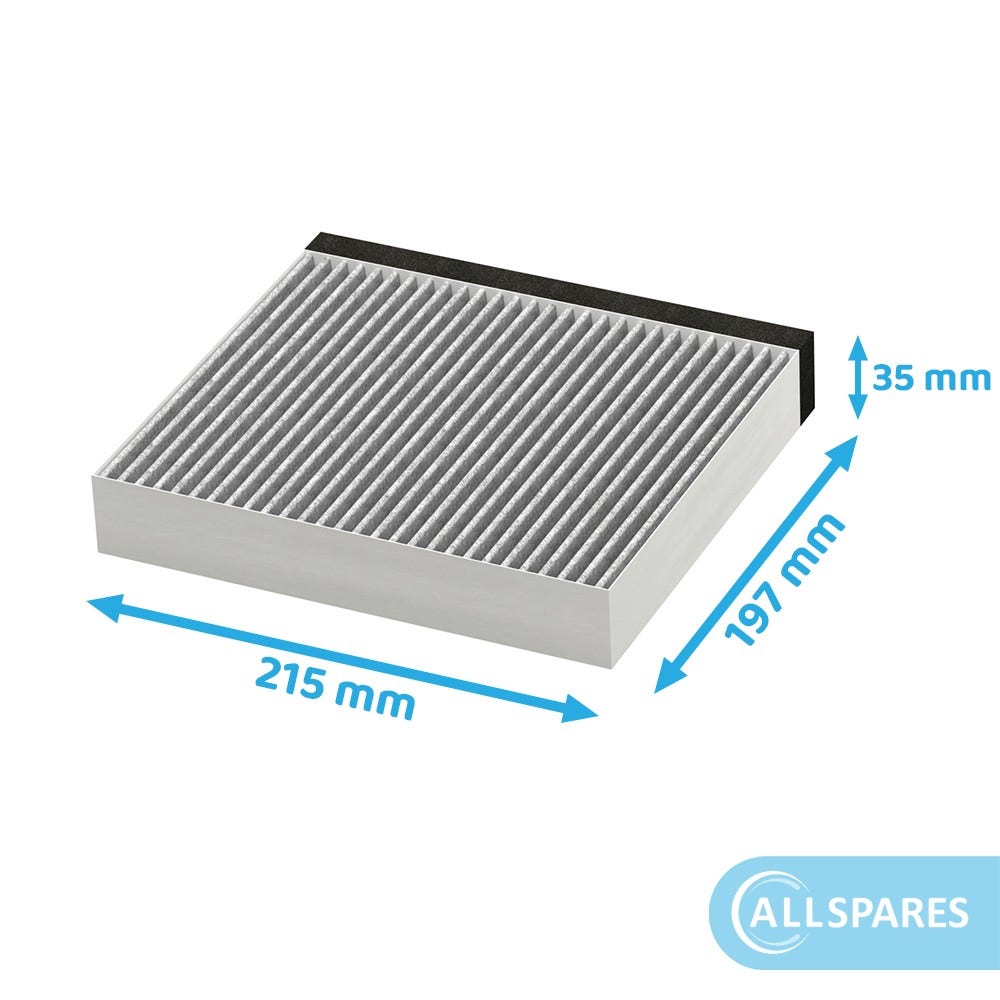 Filtro de carbono CleanAir compatible con Siemens 17006795 / LZ10DXA00