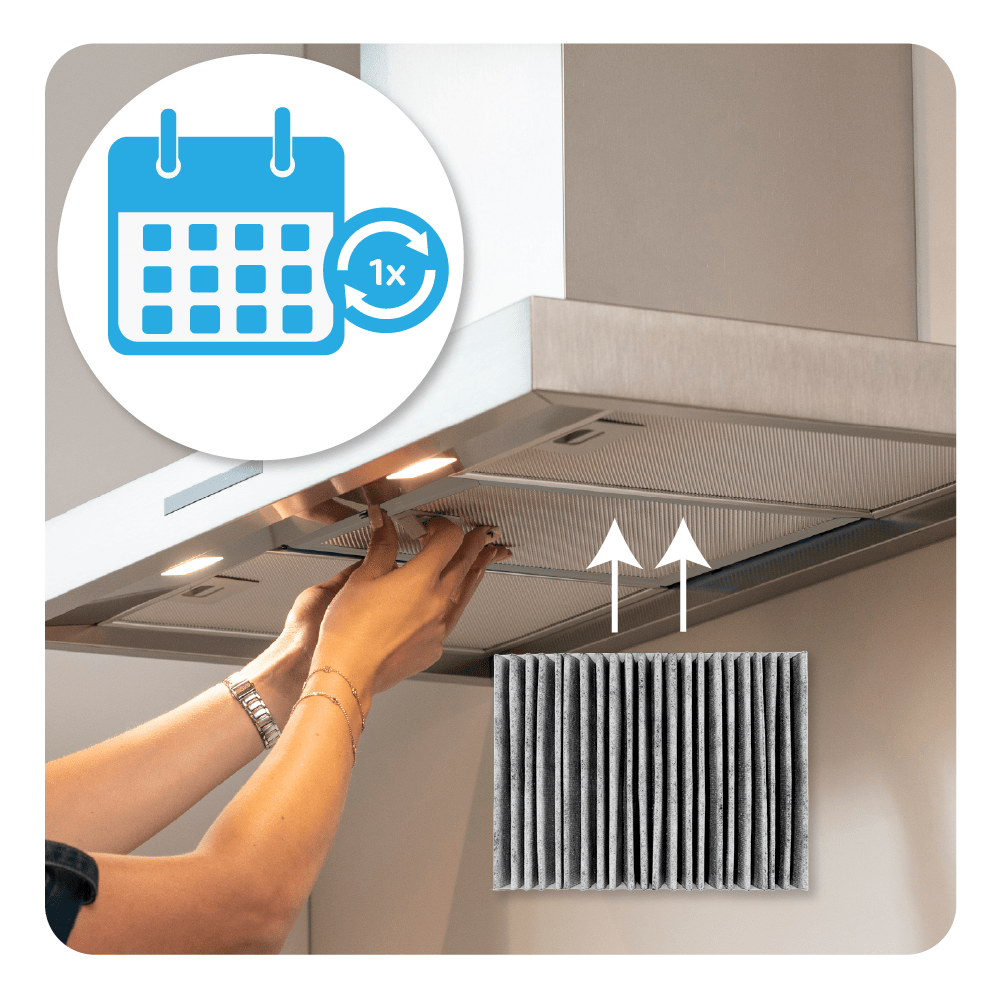 Filtro de olores y polvo compatible con ETNA HF3001