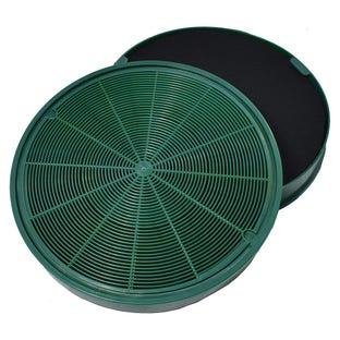 Filtro de carbono Longlife compatible con Mepamsa MCFE31 / 9029801306 (2Uds.)