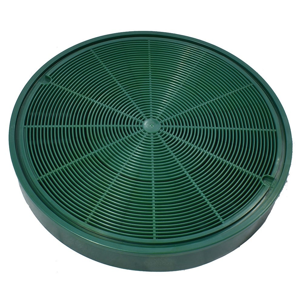 Filtro de carbono regenerable compatible con Ikea NYTTIG FIL 500 / 004.019.55 (x2)