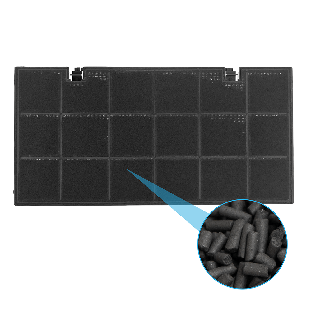Filtro de carbono compatible con Bauknecht CHF150/1 / FAT150
