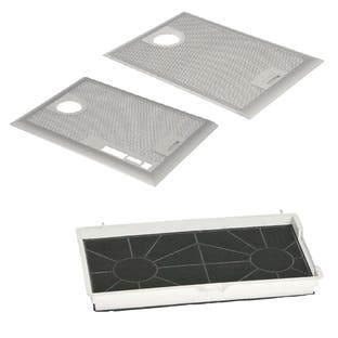 Filtro de carbono (1 ud.) + Filtro metálico (2 uds.) compatible con Bosch DHL555B