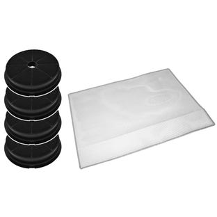 Set filtros de carbono (x4) + Filtro metálico para CATA F-2060 / F-2260