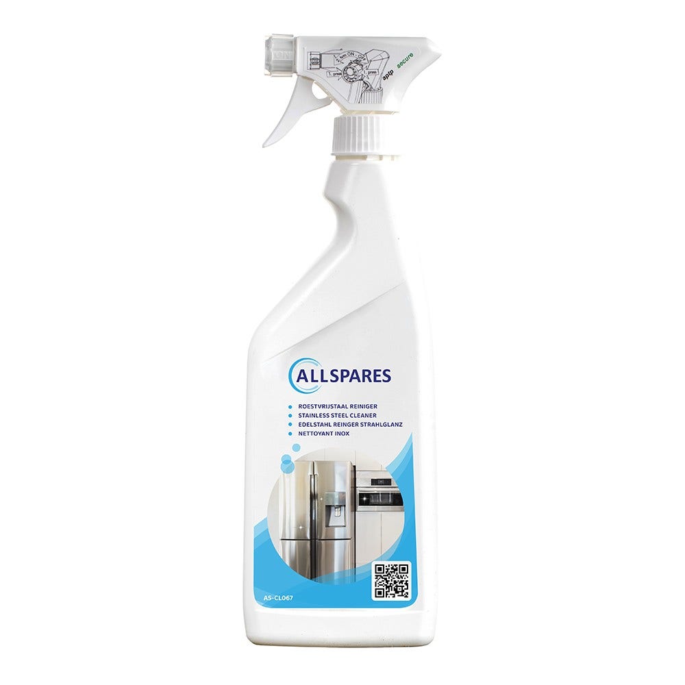 Limpiador de Acero Inoxidable AllSpares 500ml