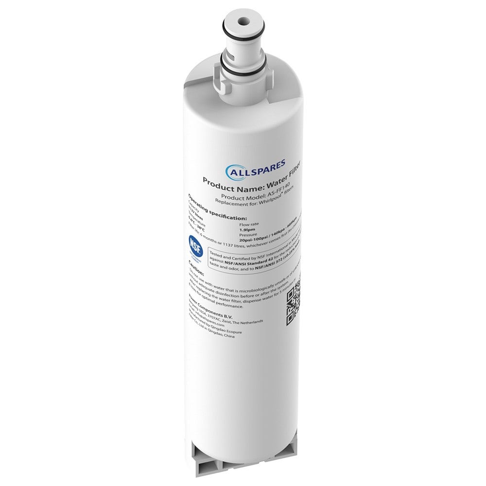 Filtro de agua frigorífico compatible con Bauknecht SBS002 / SBS200 / SBS103