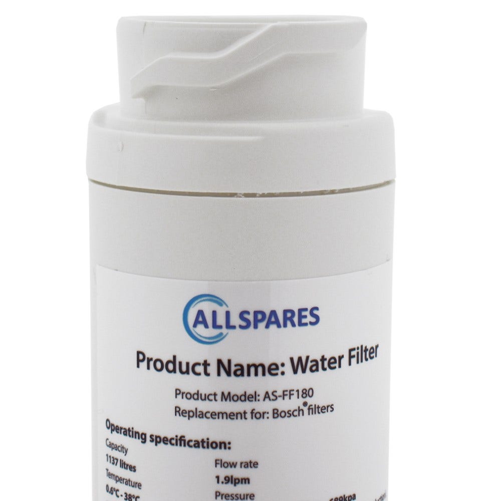 Filtro de agua frigorífico compatible con Bosch UltraClarity 11034151 / 11028820