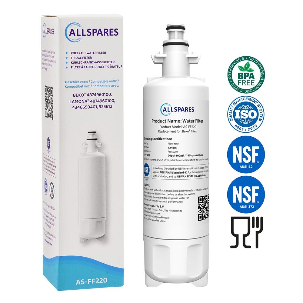 Filtro frigorífico compatible con Electrolux 2087518011