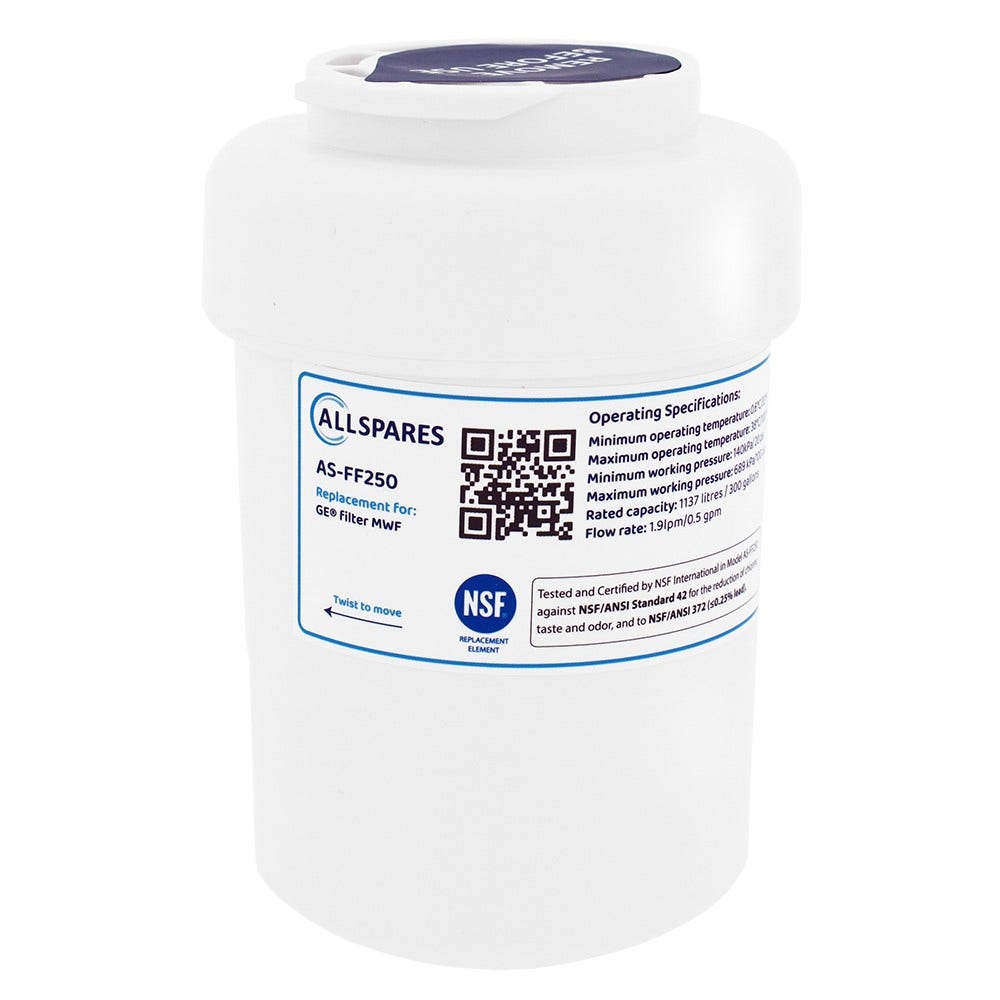 Filtro frigorífico compatible con GE MWF