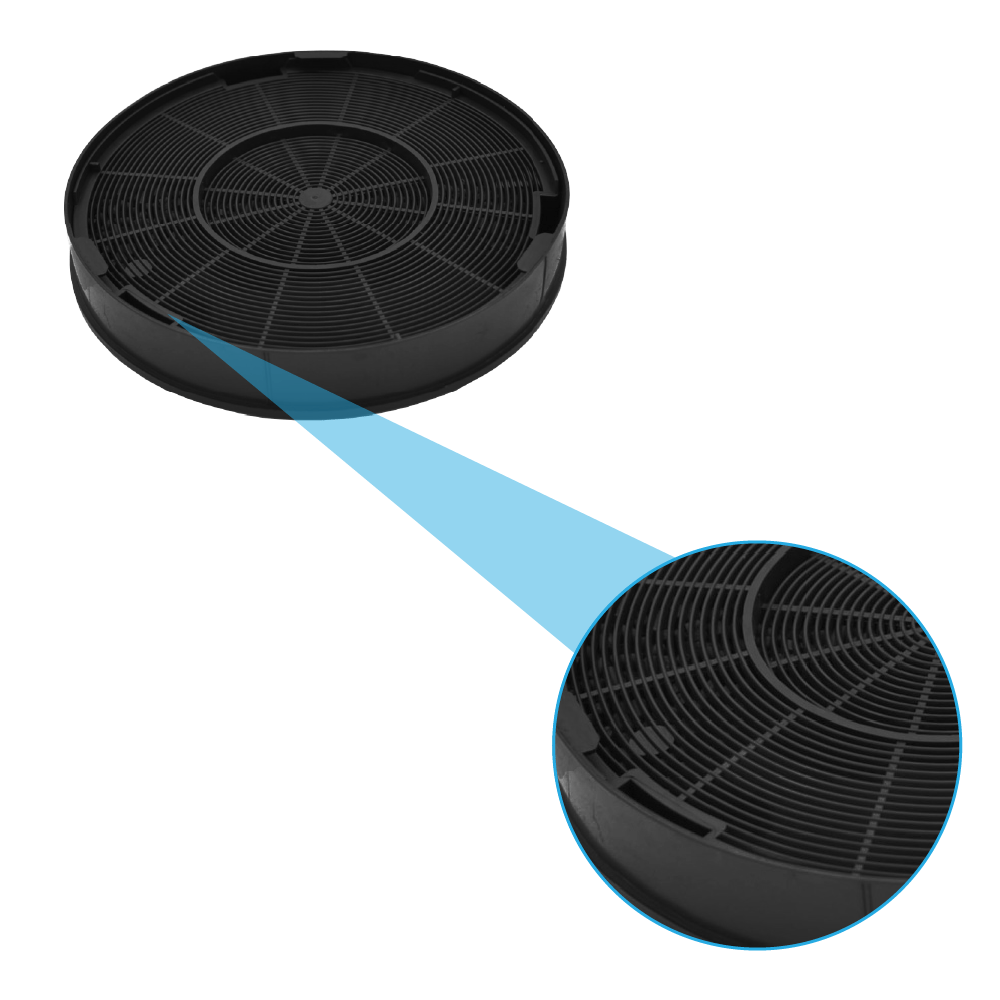 Filtro de carbono compatible con EFF62 / E3CFF62 / FAC529 (x2)