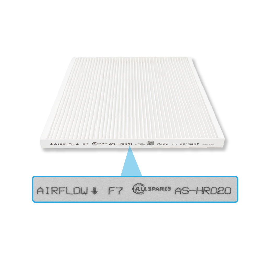 Kit filtros F7+G4 compatible con Vasco DX4 / DX5 / DX6