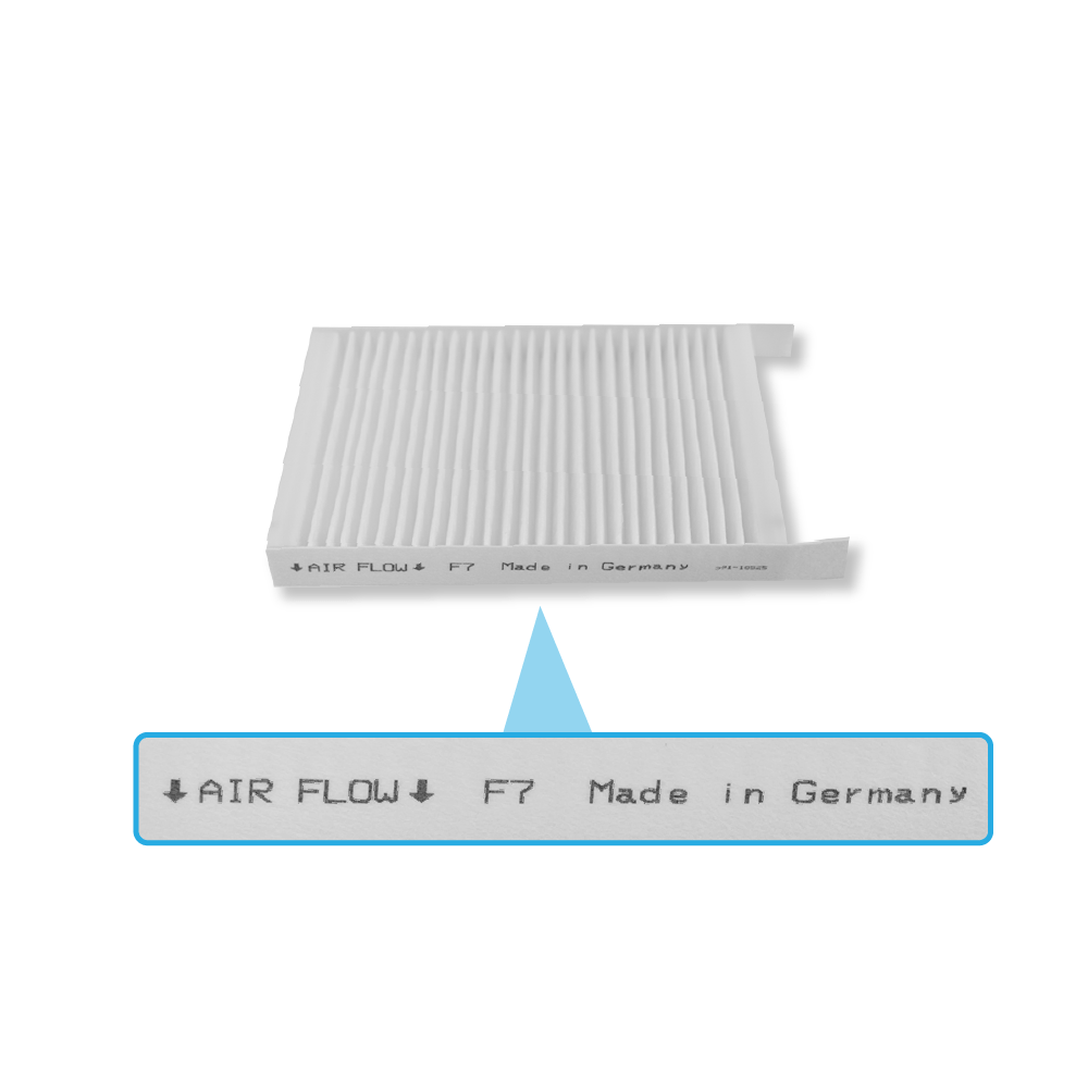 Set de filtros F7/G4 compatible con Zehnder ComfoSpot 50 