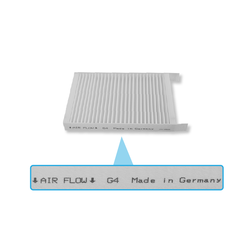 Set de filtros F7/G4 compatible con Zehnder ComfoSpot 50 