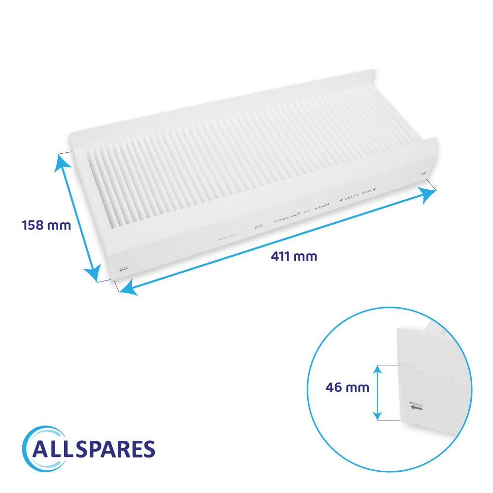 Filtro F7/G4 compatible con Pluggit Avent P310 (x2)