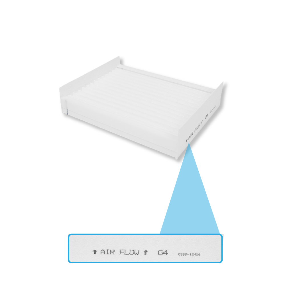 Filtro G4 compatible con Pluggit PluggPlan (x2)