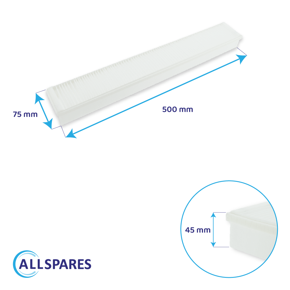 Filtro F7 compatible con Helios KWL EC220D/7