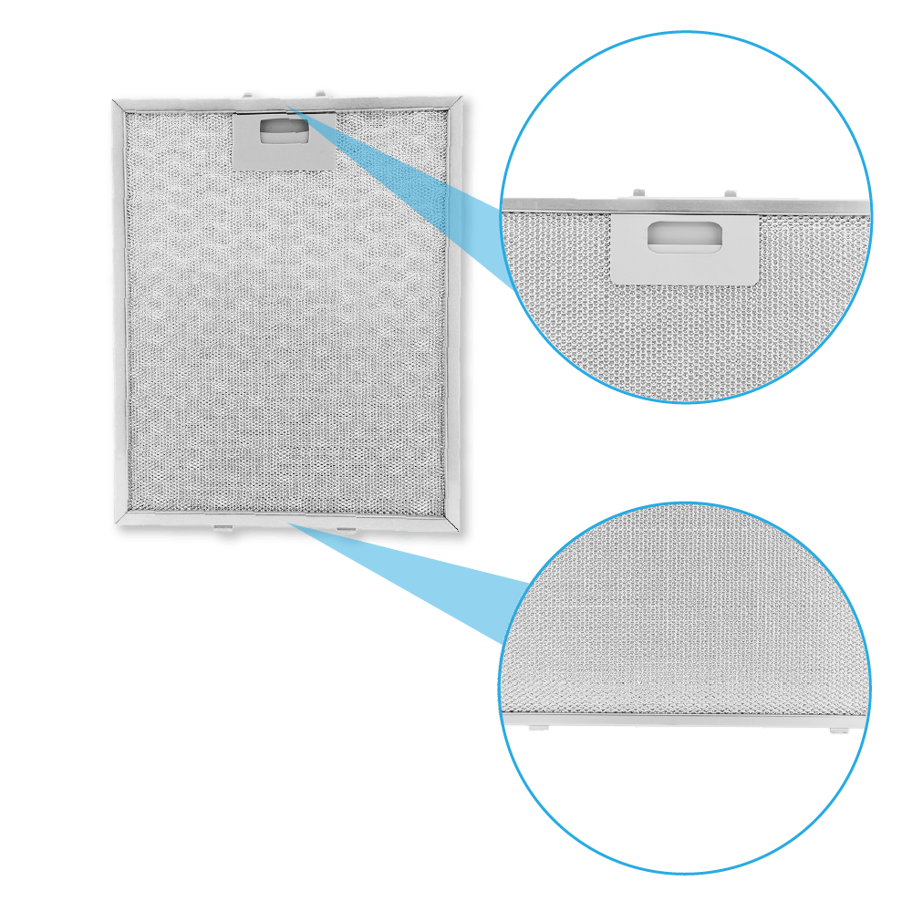 Filtro metálico 310x250mm compatible con Balay 353110 / 00353110