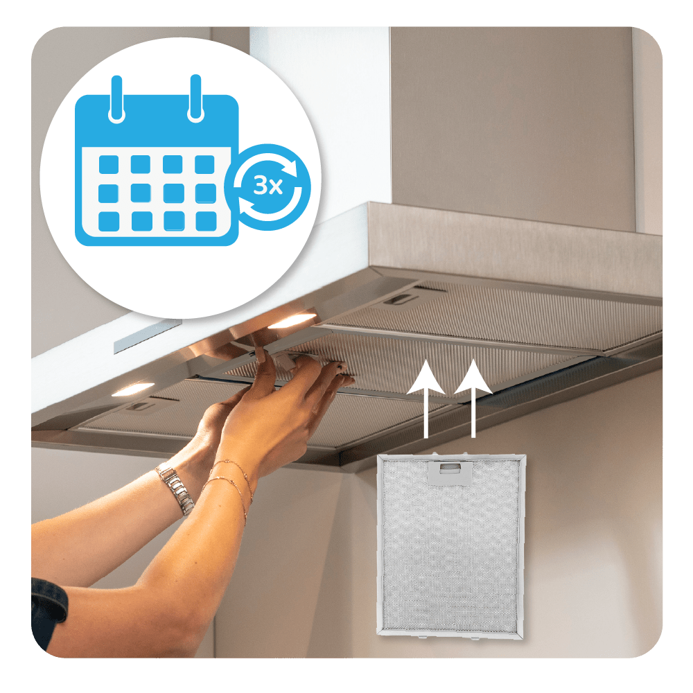 Filtro metálico 310x250mm compatible con Balay 353110 / 00353110