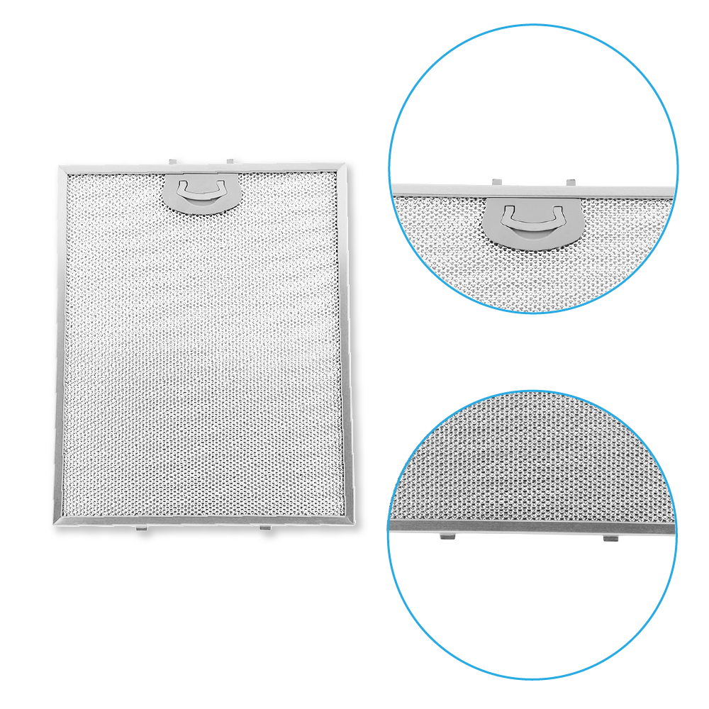 Filtro metálico 317x257mm compatible con Samsung DG81-00415A