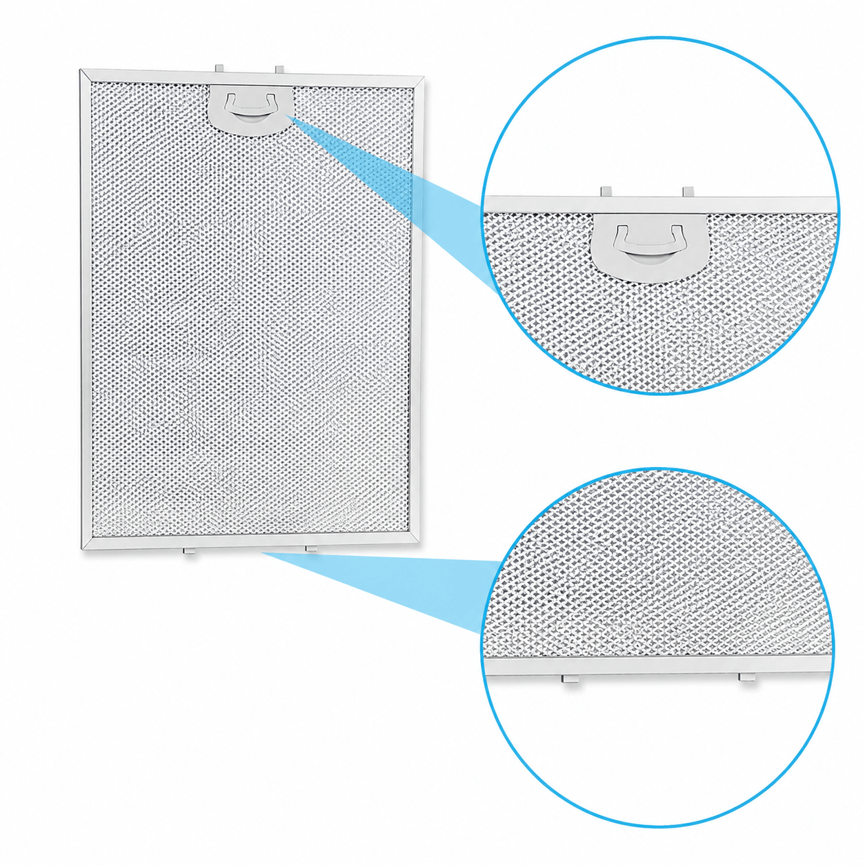 Filtro metálico 352x284mm compatible con Firstline FCH90