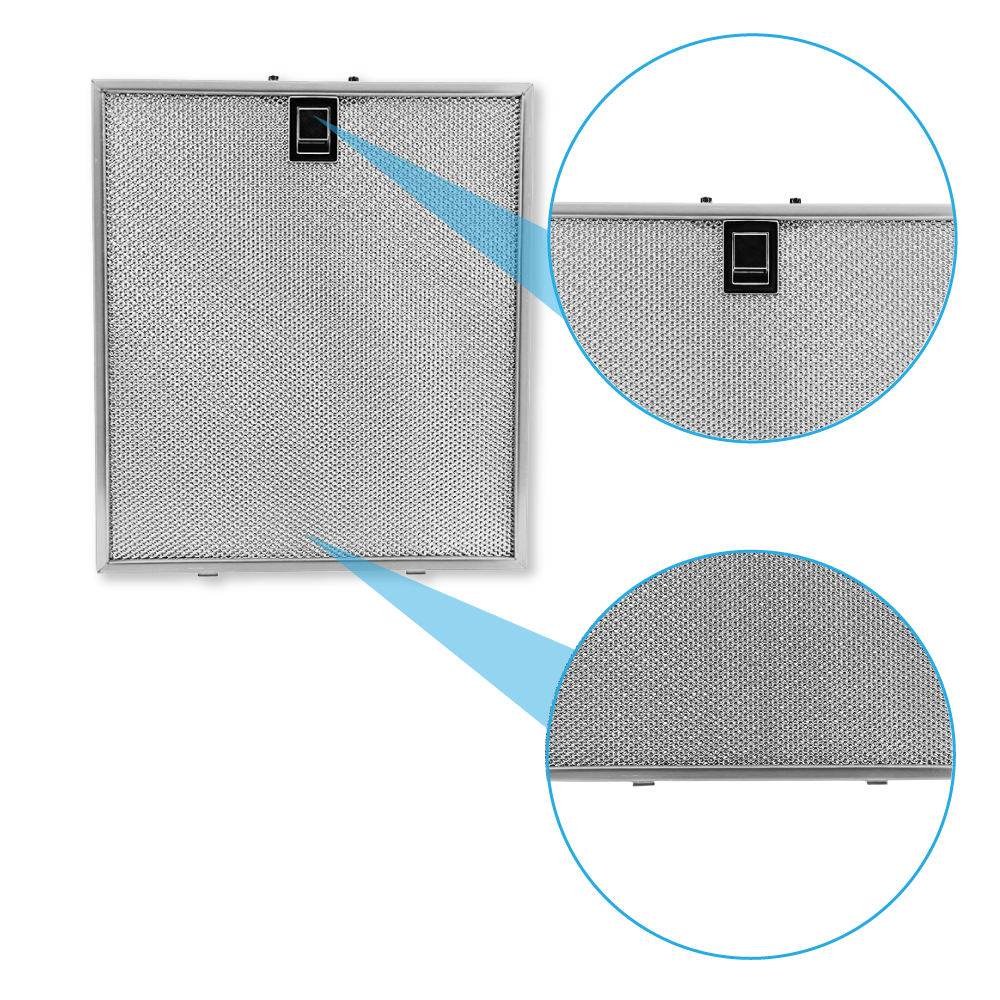 Filtro metálico 326x290mm compatible con Falmec 101080241